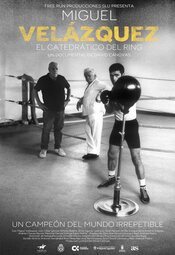 Cartel de Miguel Velázquez. El catedrático del ring