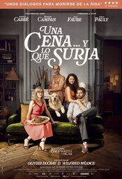 Cartel de Una cena... y lo que surja