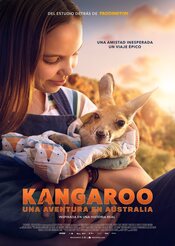 Cartel de Kangaroo: Una aventura en Australia